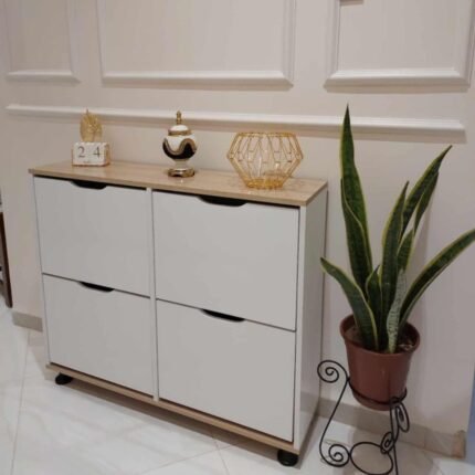 MDF MEUBLE A CHAUSSURES 4 PORTE